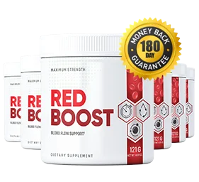 Red Boost supplement six bottle